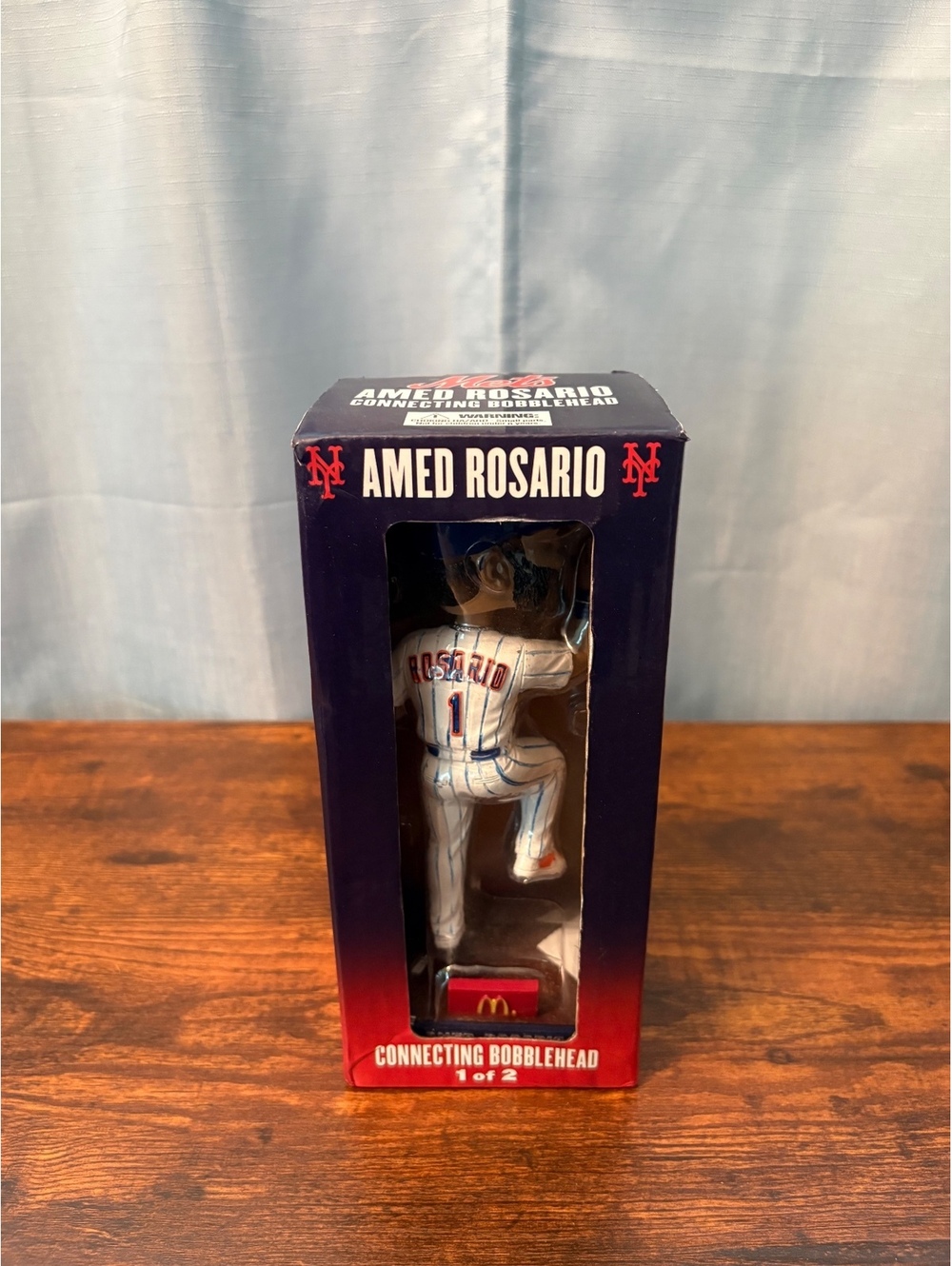 Amed Rosario New York Mets McDonald’s Connecting Bobblehead 1 of 2